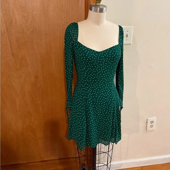 REFORMATION polka dot print mini dress - Picture 2 of 10